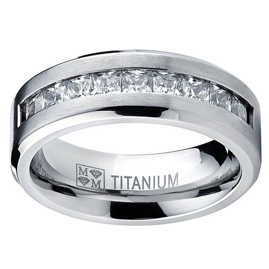 Diamond Men's Rings Luxury Engagement