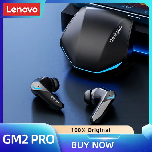 Original Lenovo GM2 Pro Bluetooth Wireless Earbuds Dual Mode Gaming Headset With Mic